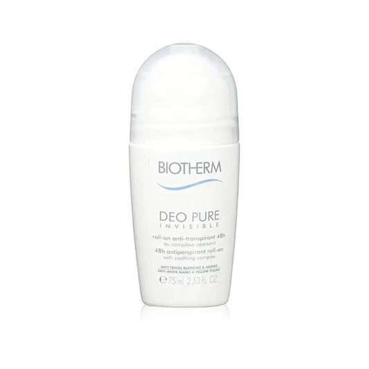 Biotherm Deo Pure Invisible Antiperspirant Roll-On, Fresh, 2.53 Fl Oz