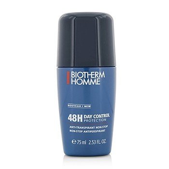 BIOTHERM Homme 48h Day Control Protection Antiperspirant Deodorant Roll-On by for Men - 2.53 oz Deodorant Roll-On