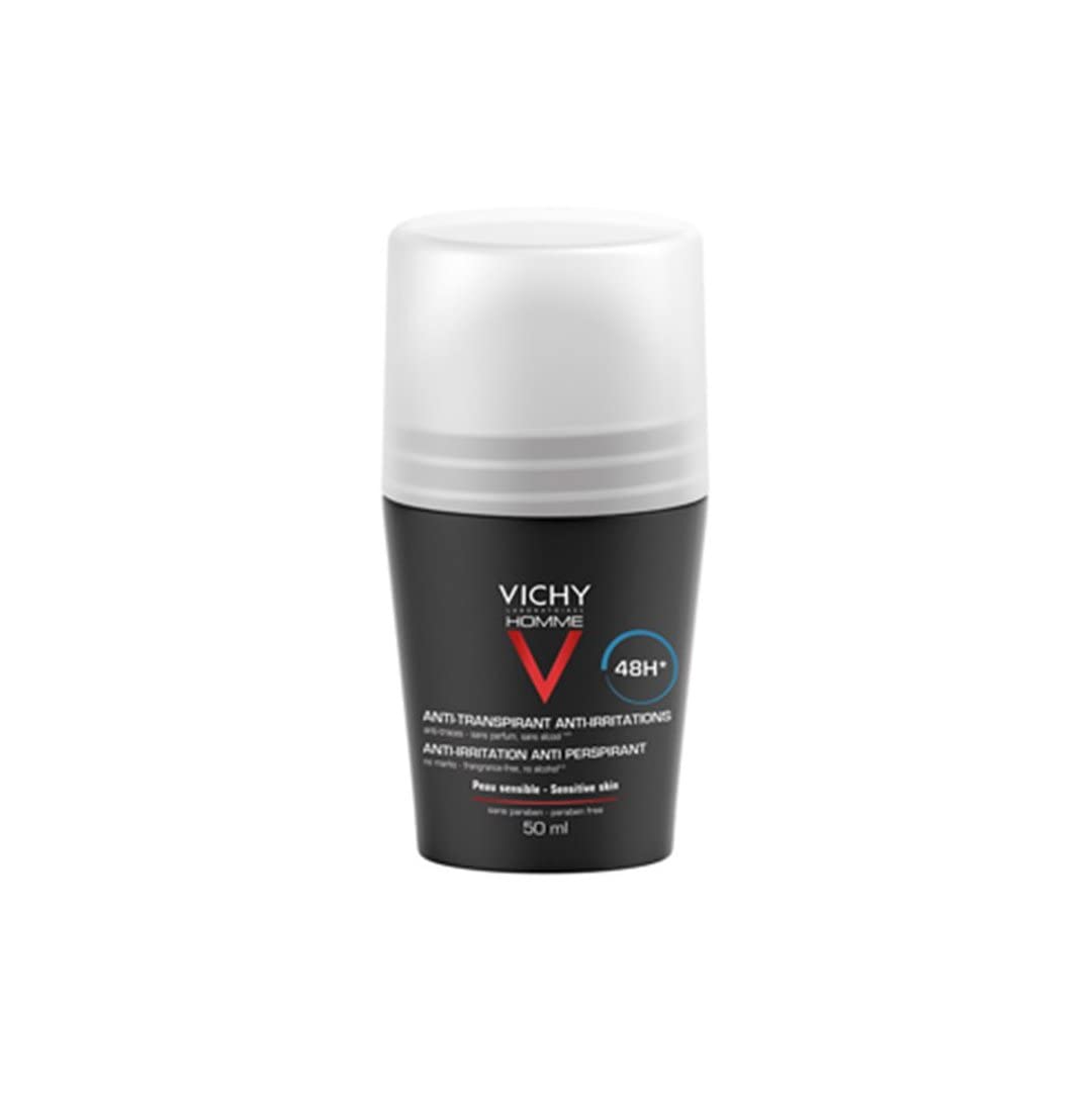 Vichy Homme Deodorant Antiperspirant - Extra Sensitive 48 H, 50 ml