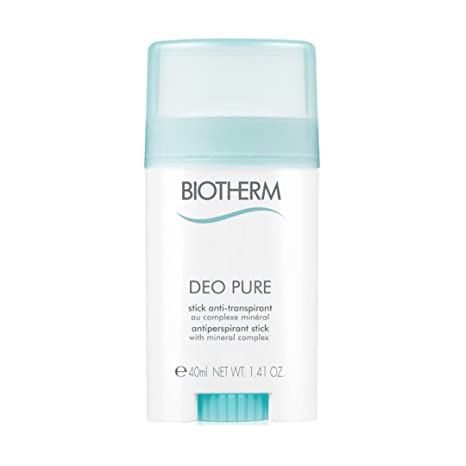 Biotherm Deo Pure Antiperspirant, Stick, 1.41 Ounce