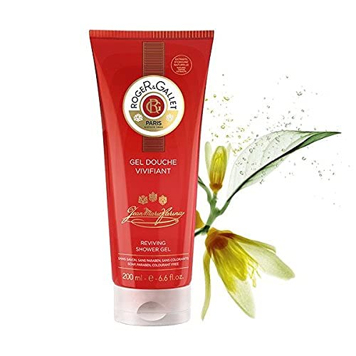 ROGER & GALLET | Body Wash & Shower Gel for Women | Jean Marie Farina 6.6 Oz Tube