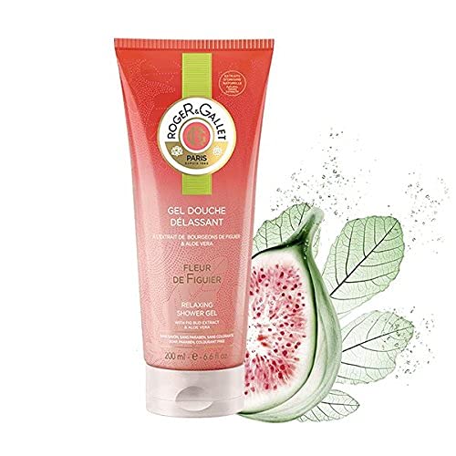 ROGER & GALLET | Body Wash & Shower Gel for Women | Fleur De Figuier 6.6 Oz Tube