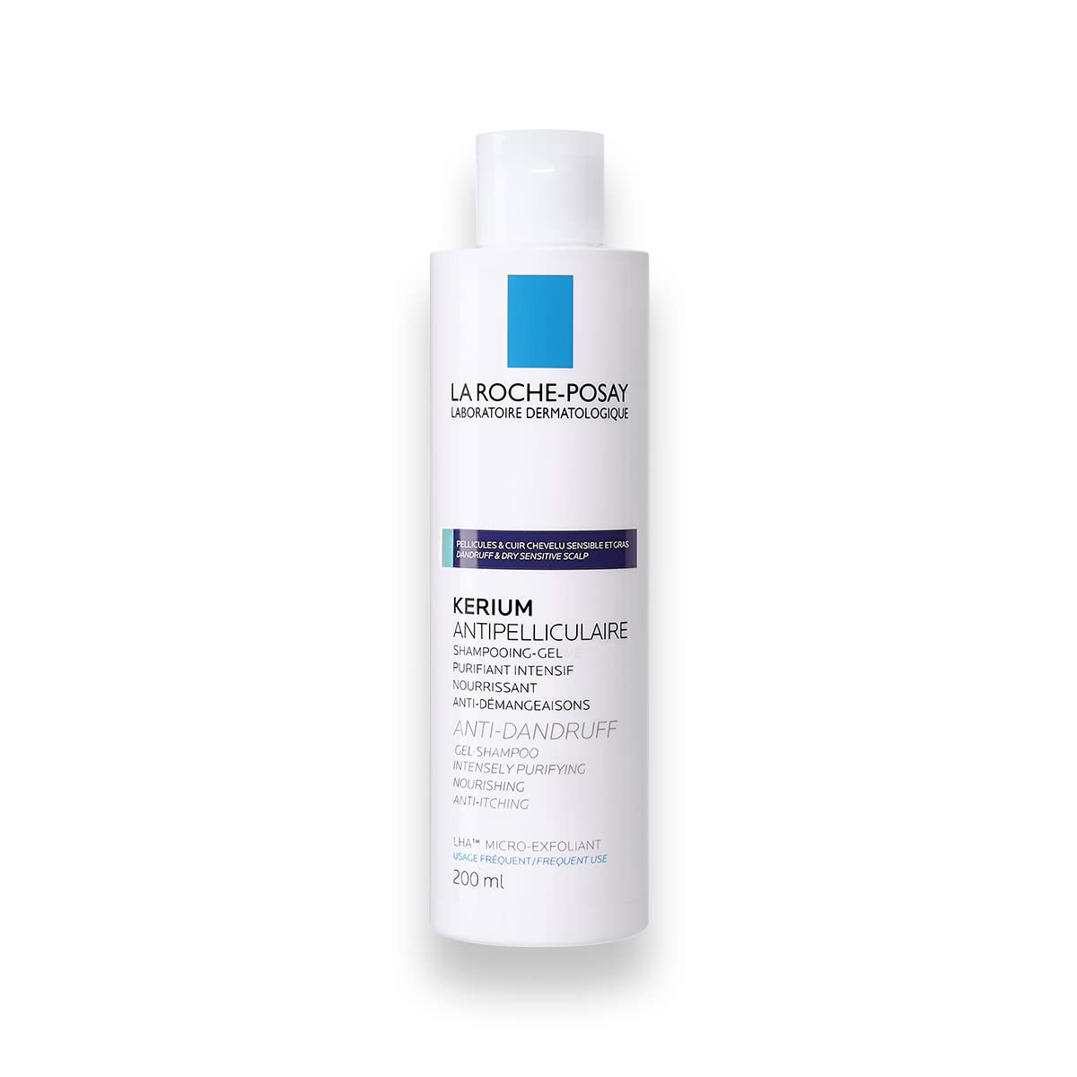 La Roche-Posay Shampooing Gel Shampoo, Pack of 1