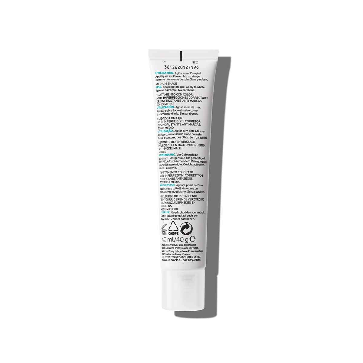 La Roche-Posay Effaclar Duo+ Unifiant Face Cream, 40 ml (Pack of 1)