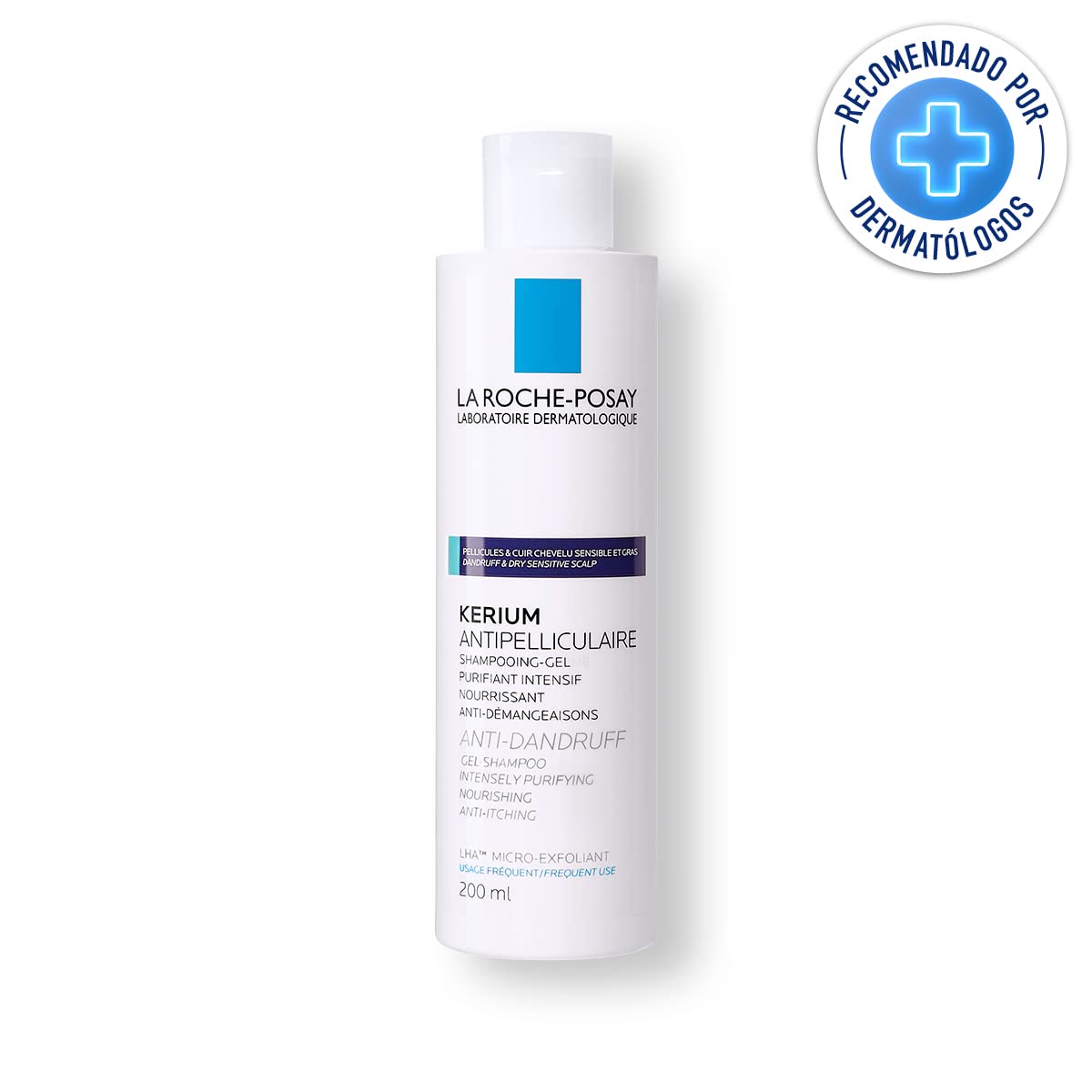 La Roche-Posay Shampooing Gel Shampoo, Pack of 1