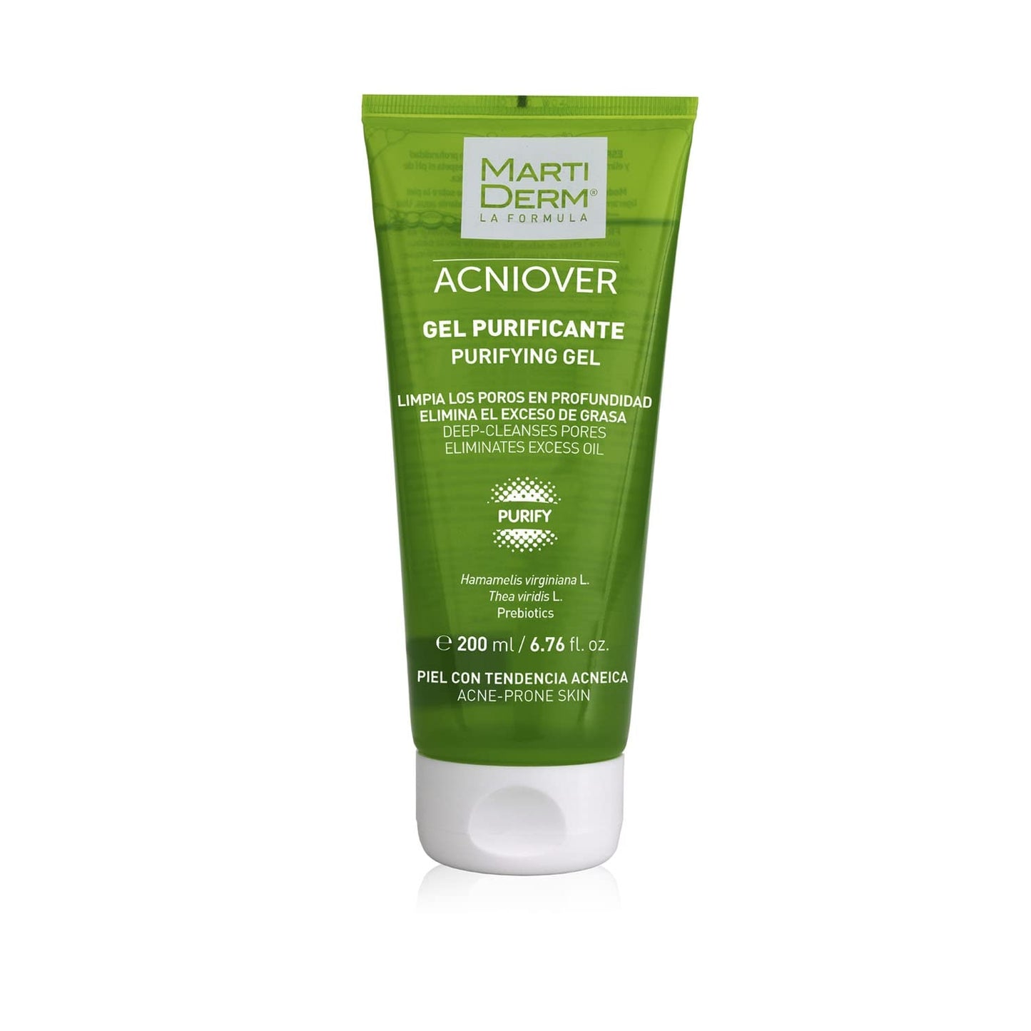 Purifying Facial Gel Acniover Martiderm (200 ml)