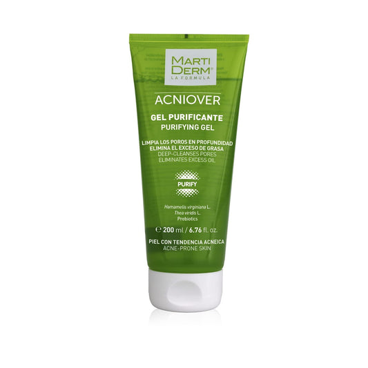 Purifying Facial Gel Acniover Martiderm (200 ml)