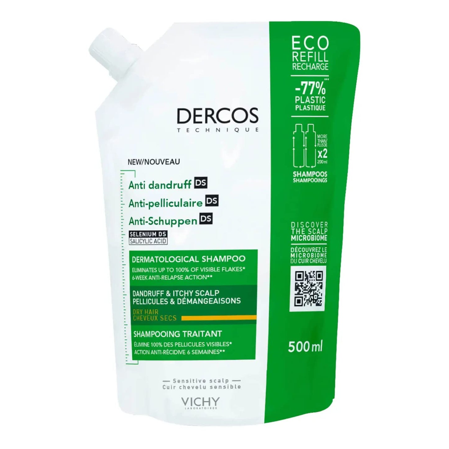 Vichy Dercos Anti-Dandruff Shampoo Dry