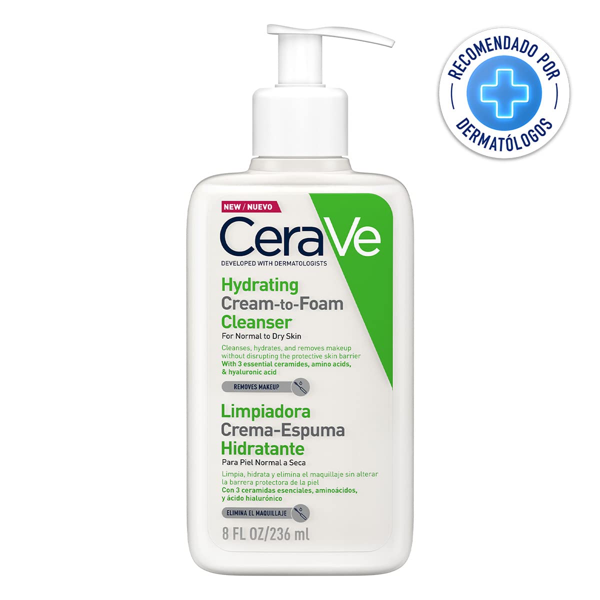 Cerave Facial Foaming Cleanser 8 Ounce (237ml)