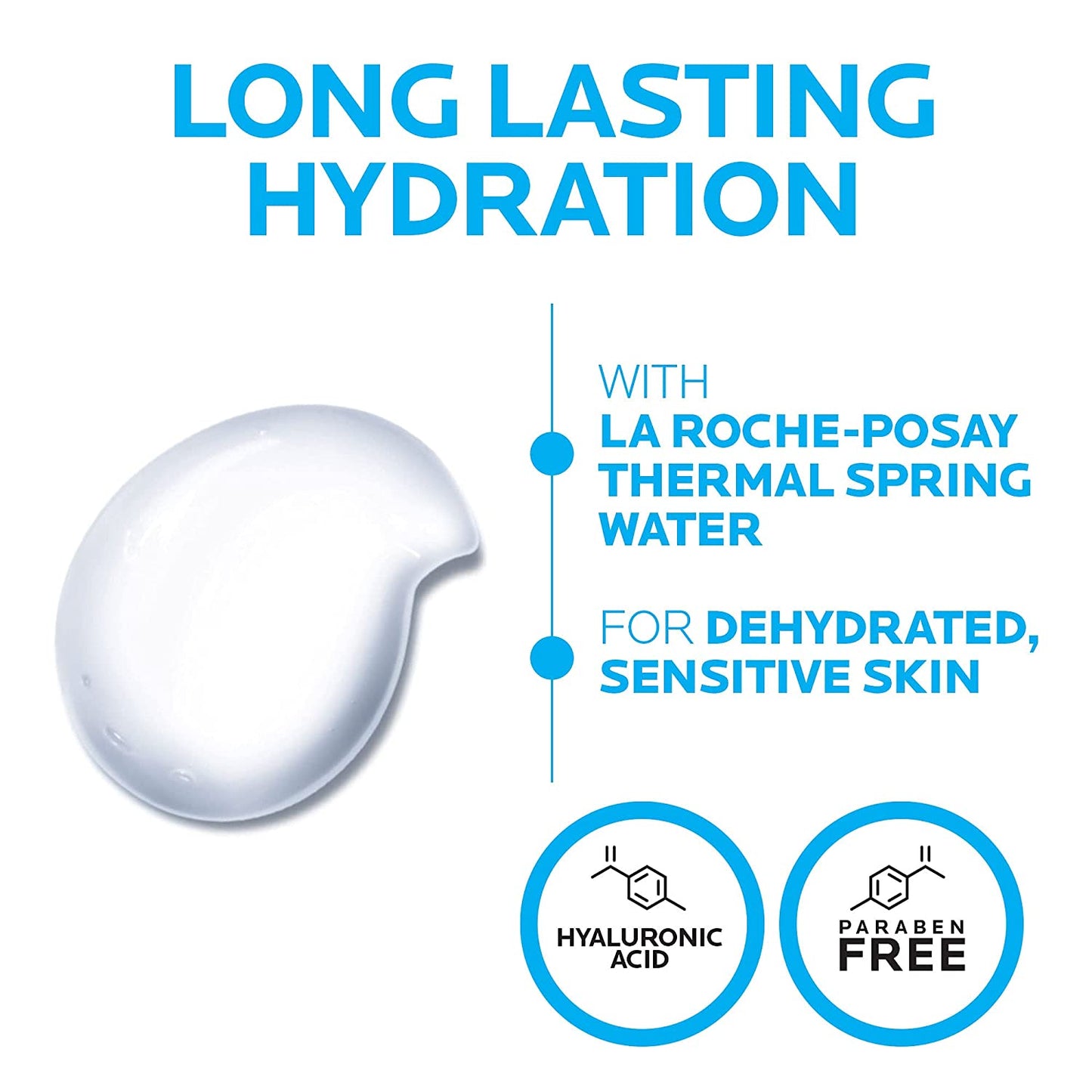 La Roche-Posay Hydraphase Intense Serum Gel Concentre Rehydratant, Colourless, 30 ml