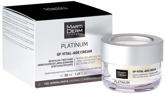 MARTIDERM VITAL AGE PLATINUM CREAM NORMAL TO COMBINATION SKIN, 0.17 oz, 5 ml, Travel Size